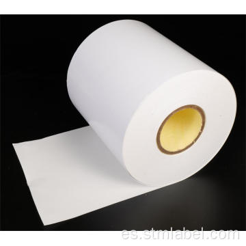 Papel sintético de goma de goma vidrio amarillo permanente